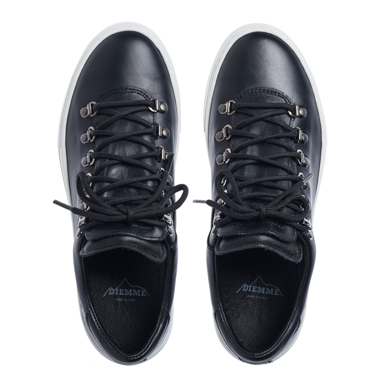 Marostica Low Black Nappa Platform W